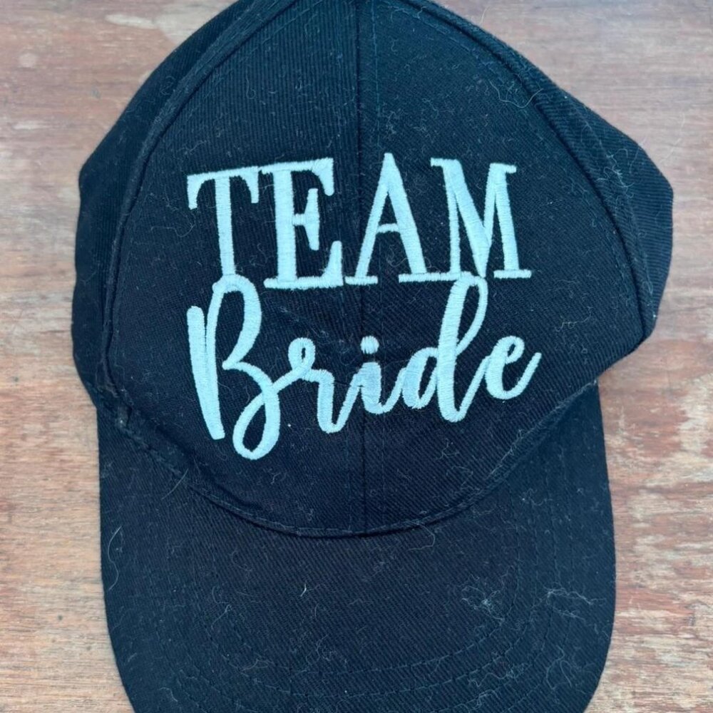In the style Team Bride cap